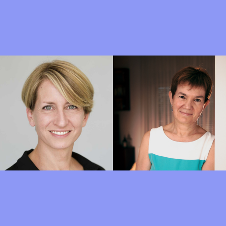 Bettina Schwab and Melinda Medgyaszai