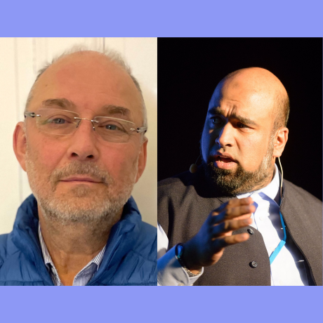 Uwe Müller and Imran Sagir