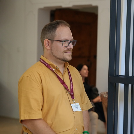 Bence Buza and Melinda Hal